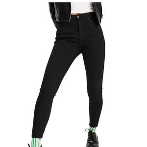 COPY - TOPSHOP Black Moto Jamie Skinny Jeans